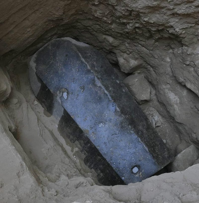 کشف تابوت گرانیتی در اسکندریه مصر