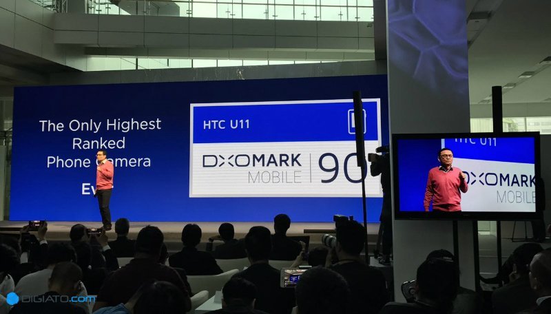 اچ تی سی U11، دارای بهترین دوربین موبایل از دیدگاه DxOMark