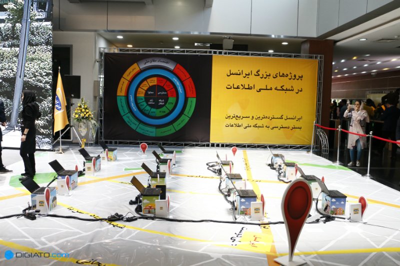 وبلاگ‌نویسی زنده دیجیاتو: افتتاح پروژه‌های ایرانسل در فاز سوم شبکه ملی اطلاعات