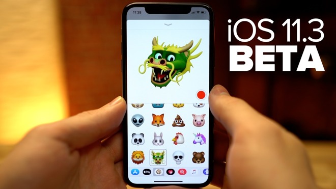 بتای iOS 11.3