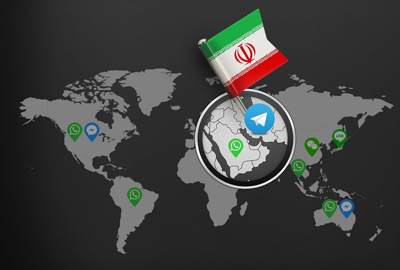 آمار کاربران ایرانی تلگرام