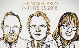 نوبل فیزیک ۲۰۱۸