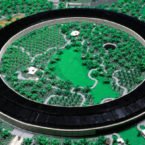 بازسازی مقر اپل پارک با 85 هزار قطعه لگو