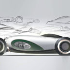 تصویر اتومبیل های لوکس 2050؛ ماحصل همکاری بنتلی و دانشجویان طراحی رویال کالج