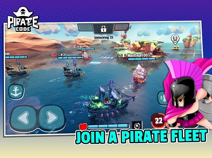 بازی آنلاین Pirate Code