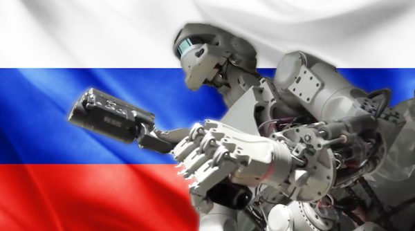ربات انسان نمای روسیه
