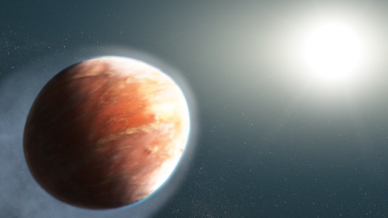 کشف سیاره ای داغ در نزدیکی زمین با بخار فلزات سنگین در جو آن