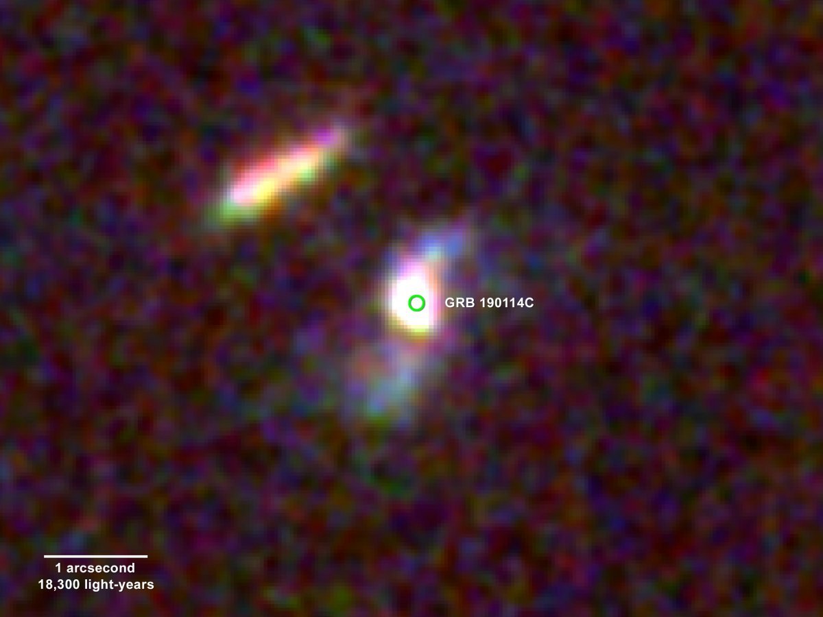 قوی ترین انفجارهای پرتوهای گاما توسط تلسکوپ های زمینی رصد شد