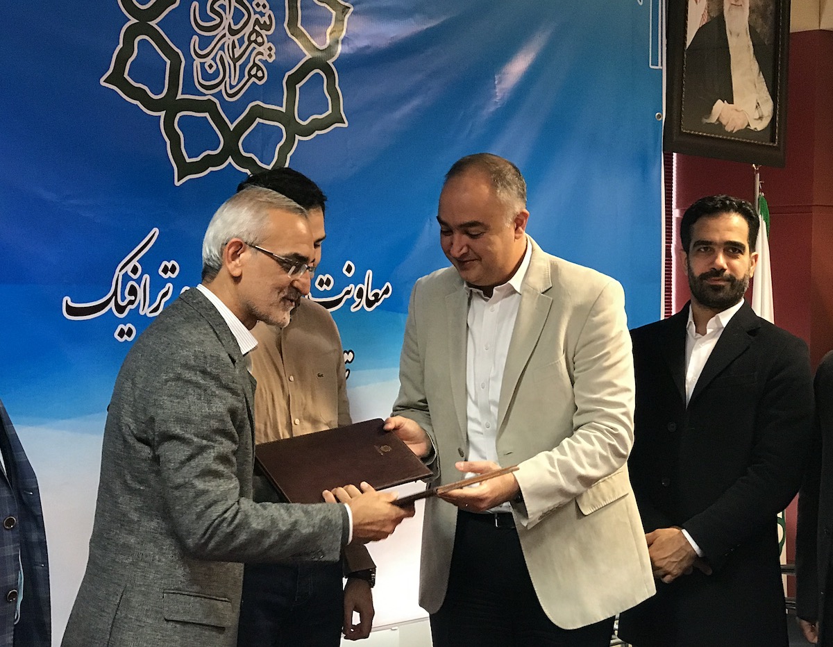 قرارداد همکاری اسنپ و شهرداری تهران امضا شد