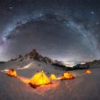 منتخبان مسابقه عکاسی کهکشان راه شیری؛ تقابل زیبایی‌های کیهانی و زمینی