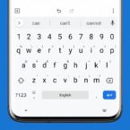 چگونه از کیبورد موبایل در هنگام تایپ به عنوان مکاننما استفاده کنیم؟