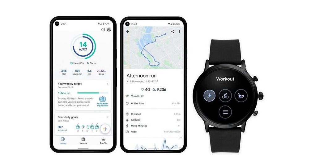 گوگل فیت و Wear OS با قابلیت\u200cهای جدید پایش تمرین و خواب به روز می\u200cشوند