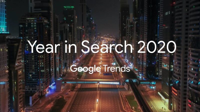 فهرست پرطرفدارترین جستجوهای گوگل در سال 2020 منتشر شد
