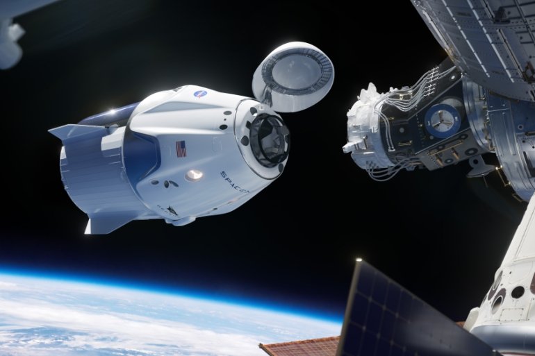 کپسول اسپیس ‌ایکس با موفقیت به ایستگاه فضایی بین‌المللی متصل شد
