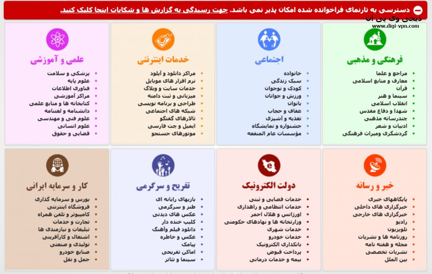 معاون وزیر ارتباطات از «۳ گام کلیدی» برای اصلاح فرآیند فیلترینگ در ایران می‌گوید