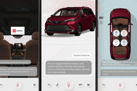همکاری تویوتا و گوگل برای ایجاد یک دفترچه راهنمای دیجیتال و هوشمند برای خودروها