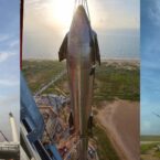 سیستم پرتاب استارشیپ سرهم شد: بلندترین راکت تاریخ با ارتفاع ۱۱۹ متر