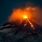 ارتفاع آتشفشان «اتنا» در شش ماه گذشته ۳۰ متر بیشتر شده است