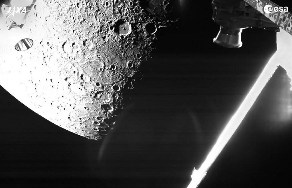 فضاپیمای BepiColombo اولین تصویر نزدیک از عطارد را به زمین مخابره کرد