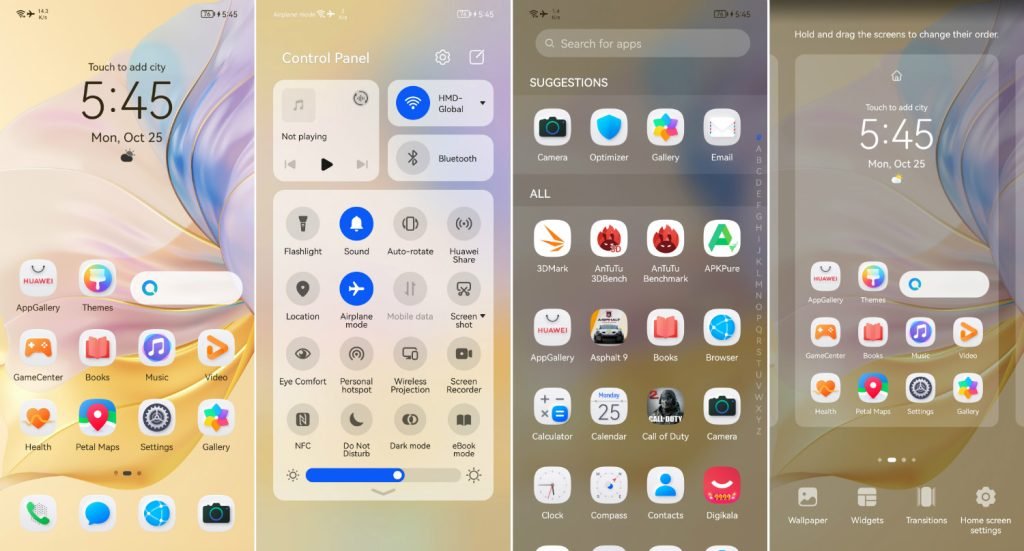 بررسی هواوی نووا ۸؛ زیباترین میانرده 8 HuaweiNova8 UI