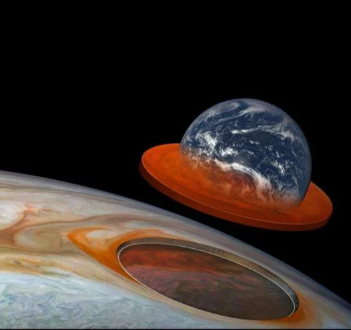 ناسا اولین تصویر سه‌بعدی از سیاره مشتری را منتشر کرد