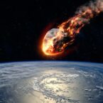 سیارکی به اندازه یک یخچال، درحالیکه پشت خورشید پنهان شده بود، به زمین نزدیک شد
