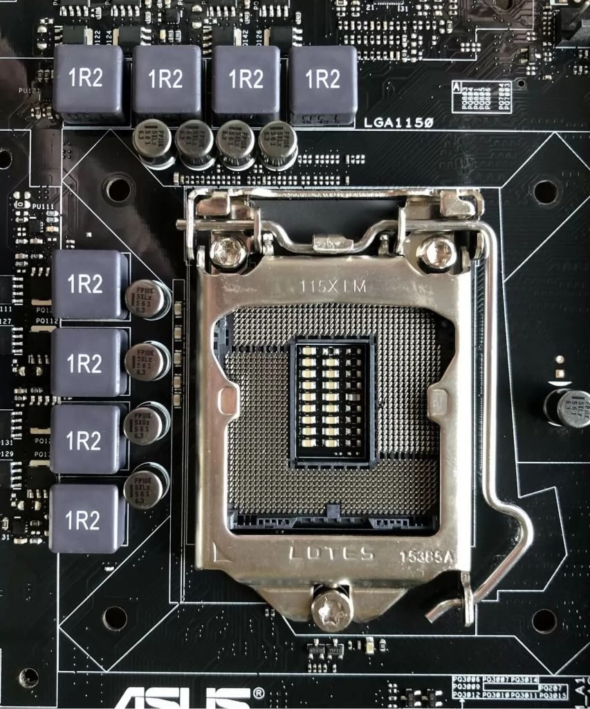 براکت فلزی نگه دارنده CPU
