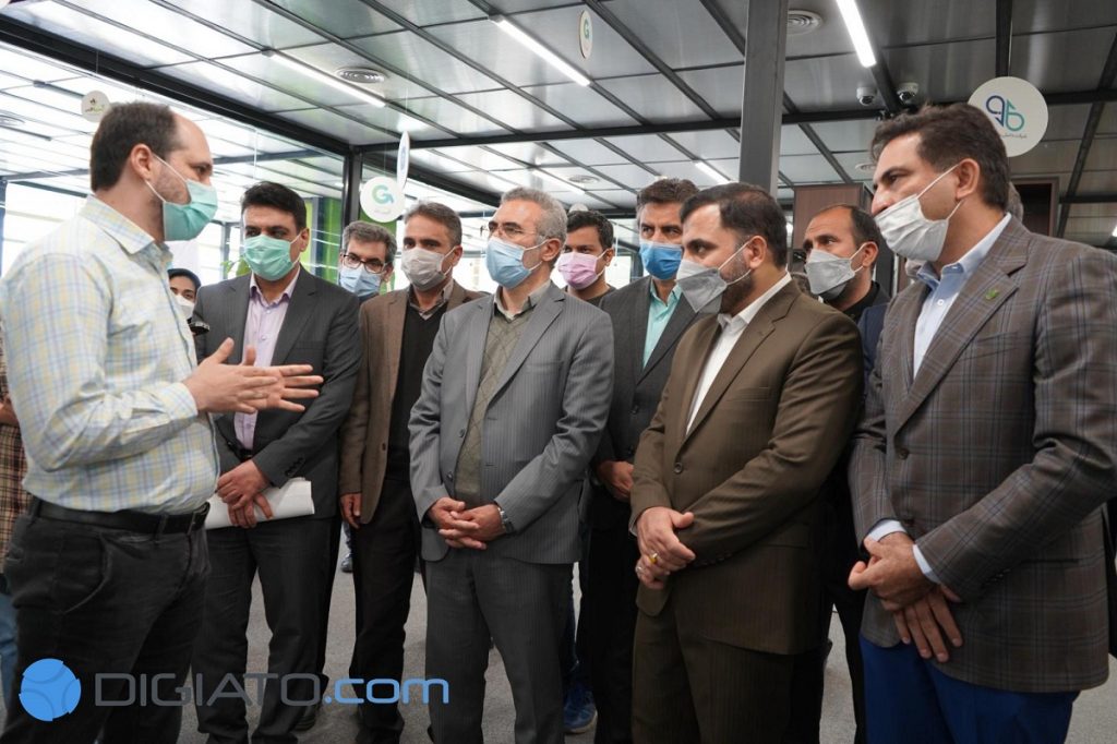 بازدید وزیر ارتباطات از گرین تک