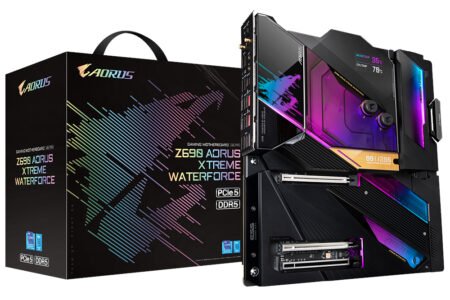 مادربرد آئوروس Z690 Xtreme WaterForce با قیمت بالاتر از ۲۰۰۰ دلار معرفی شد