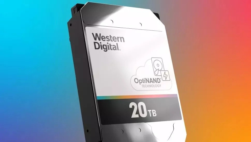 وسترن دیجیتال از دو هارد ۲۰ ترابایتی جدید با فناوری OptiNAND رونمایی کرد