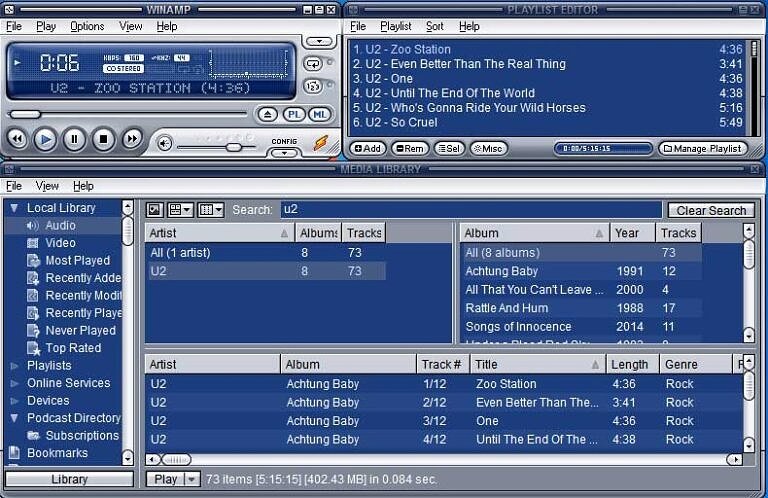 برنامه محبوب Winamp به پلتفرم محتوای صوتی متفاوتی تبدیل می‌شود
