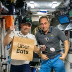 میلیاردر ژاپنی سفارش غذا از Uber Eats را در ایستگاه بین‌المللی فضایی تحویل داد