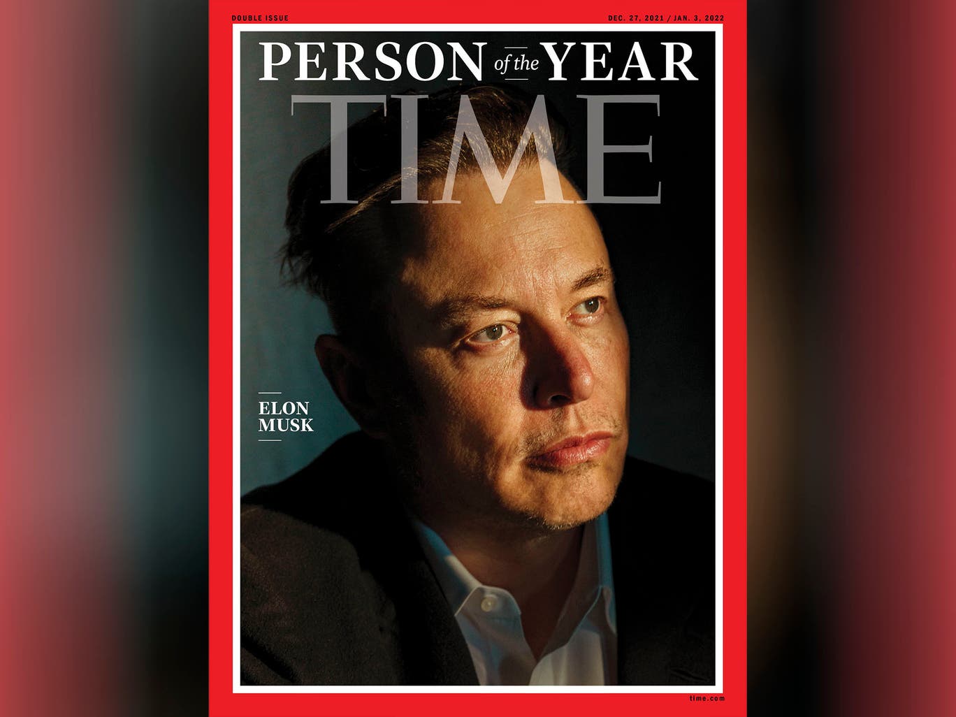 ایلان ماسک شخصیت سال ۲۰۲۱ مجله تایم شد