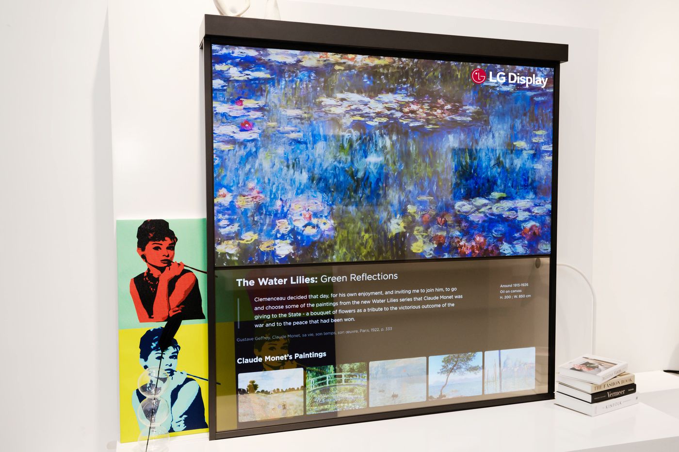 ال جی از چهار نمایشگر شفاف مفهومی OLED پیش از نمایشگاه CES 2022 رونمایی کرد