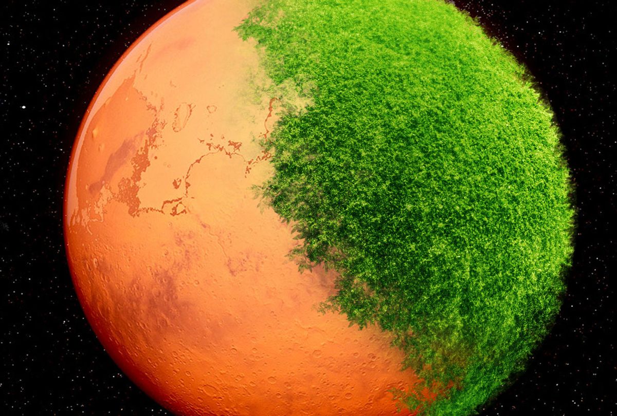 دانشمندان نقشه‌ای عجیب برای قابل سکونت کردن مریخ ارائه کردند