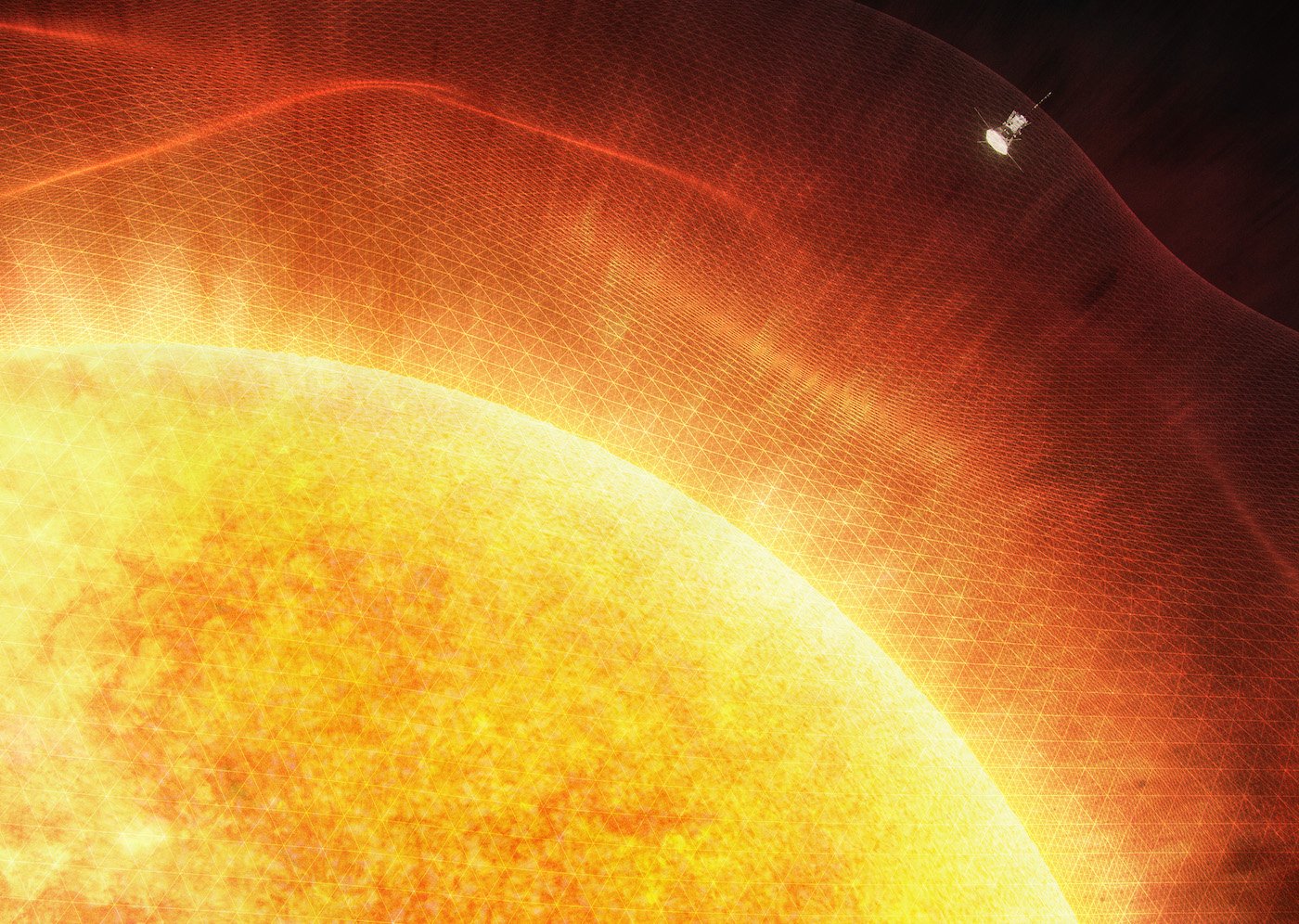 کاوشگر پارکر ناسا برای اولین بار در تاریخ وارد اتمسفر خورشید شد