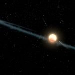 منجمان جرم غباری عجیبی را در اطراف ستاره‌ای کشف کردند