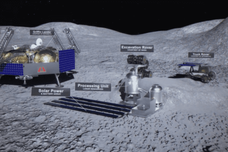 ماشین‌های استخراج فلز از سنگ‌های ماه احتمالا سال 2024 پرتاب خواهند شد