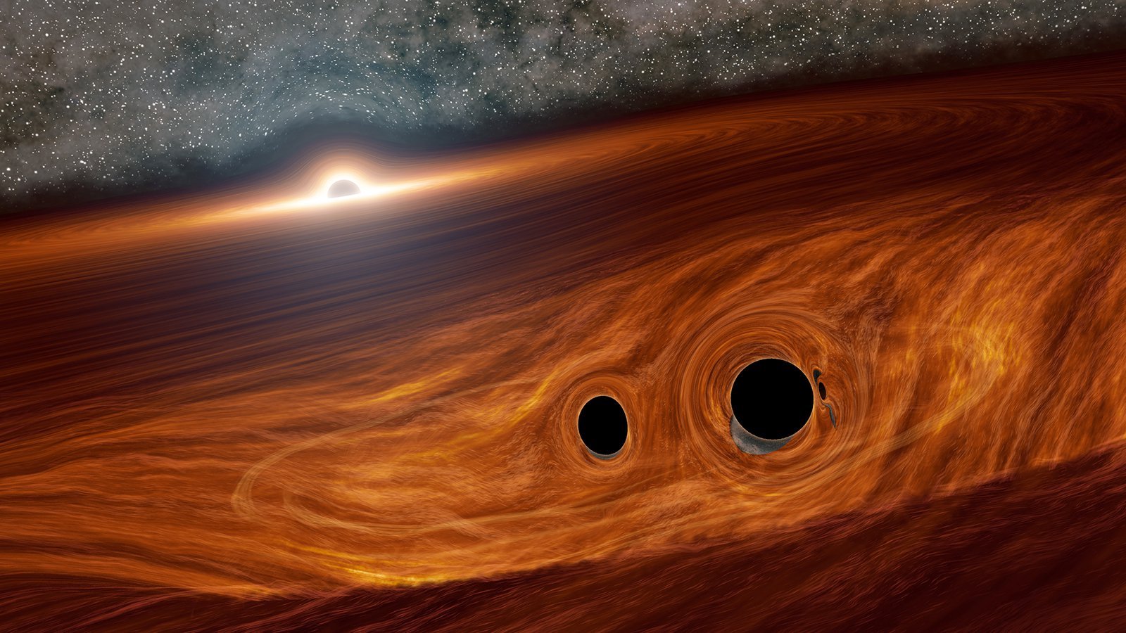کشف سیاهچاله‌‌ای بسیار پرجرم که ستاره‌ها را در درون خود خاموش می‌کند!