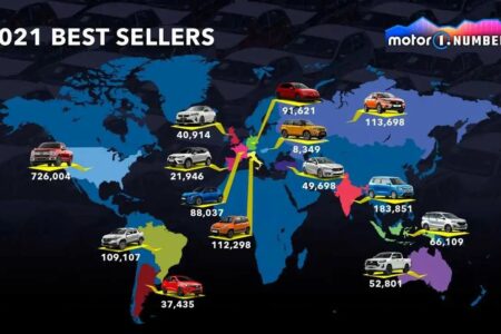پرفروش ترین خودروهای جهان در چهارگوشه دنیا؛ از آمریکا تا ترکیه و تایلند