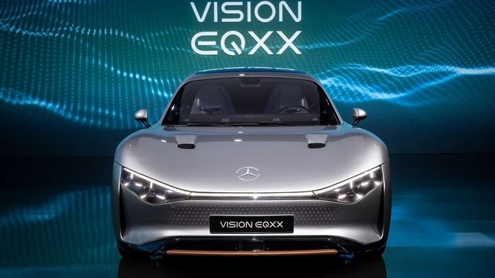 مرسدس بنز ویژن EQXX ایرودینامیک‌ترین خودرو سدان جهان