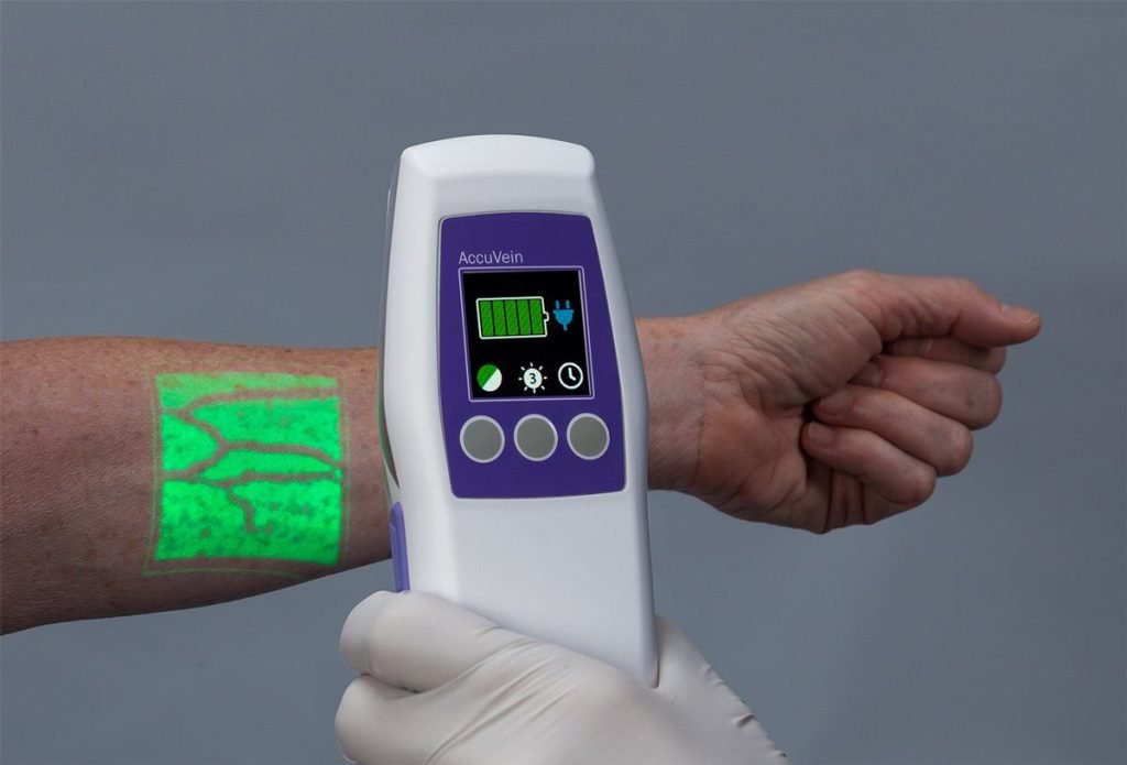 تشخیص رگ دست با واقعیت مجازی