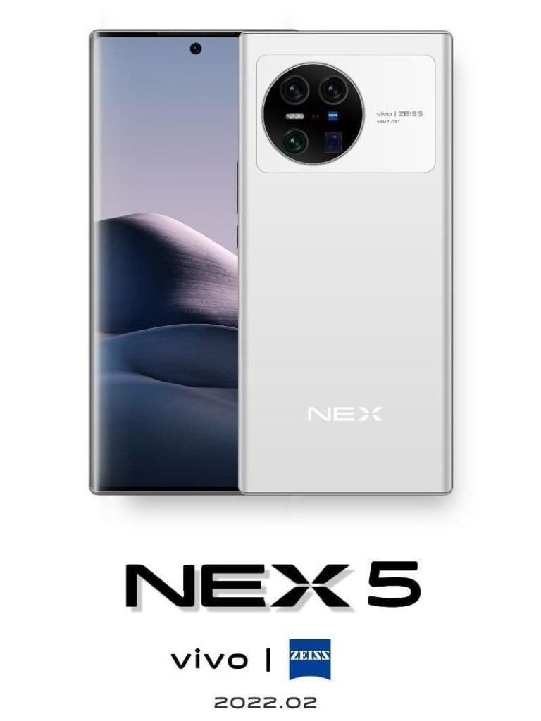 ویوو NEX 5 در یک رندر به نمایش گذاشته شد