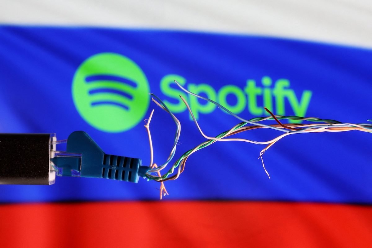 اسپاتیفای از اول آوریل خدماتش را در روسیه قطع می‌کند