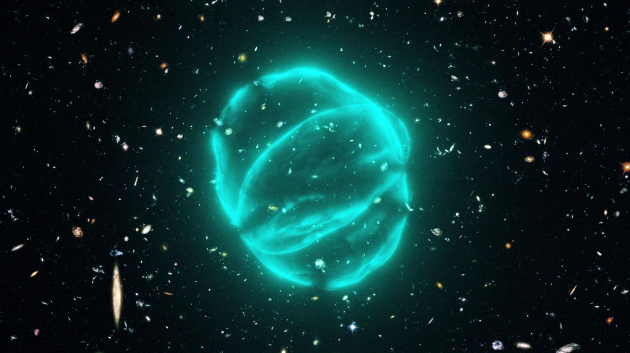 کشف دایره رادیویی بزرگ و مرموز در فضا به وسعت یک میلیون سال نوری