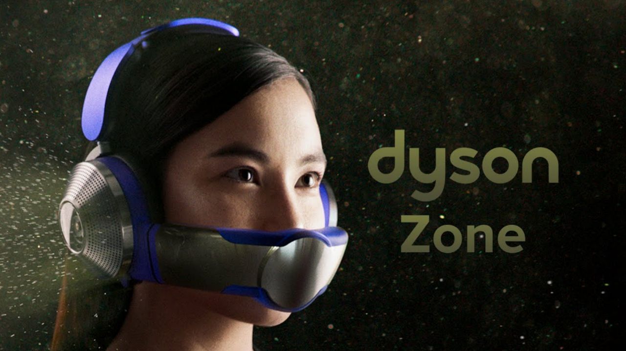 هدفونی که یادآور فیلم‌های علمی-تخیلی است؛ Dyson Zone با قابلیت تصفیه هوا معرفی شد