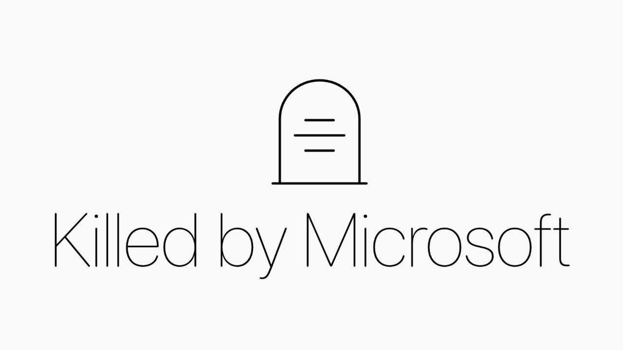 قبرستان مجازی مایکروسافت؛ یادبود تمام محصولاتی که توسط غول تکنولوژی نابود شده‌اند