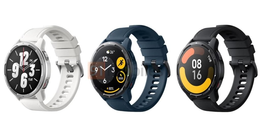 رندر ساعت هوشمند Watch S1 Active شیائومی در سه ترکیب رنگ منتشر شد