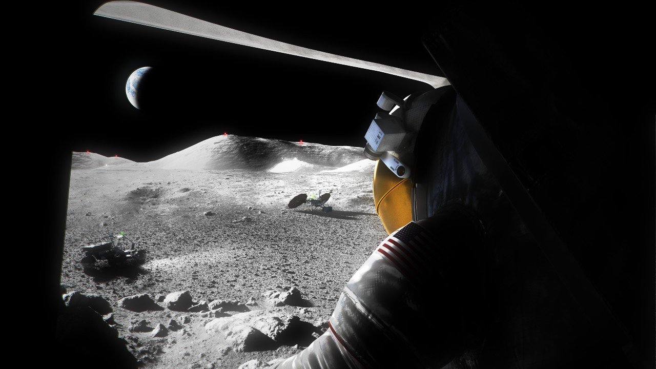 ناسا در کنار اسپیس ایکس، با شرکت دیگری برای ساخت ماه‌نشین همکاری می‌کند