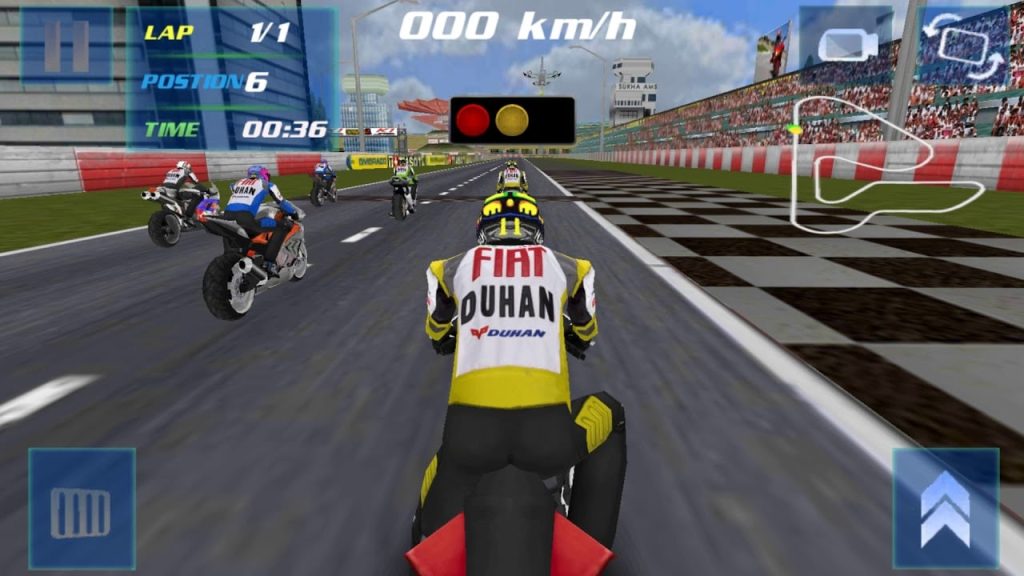 بازی موتور سواری Thrilling Motogp Racing 3D